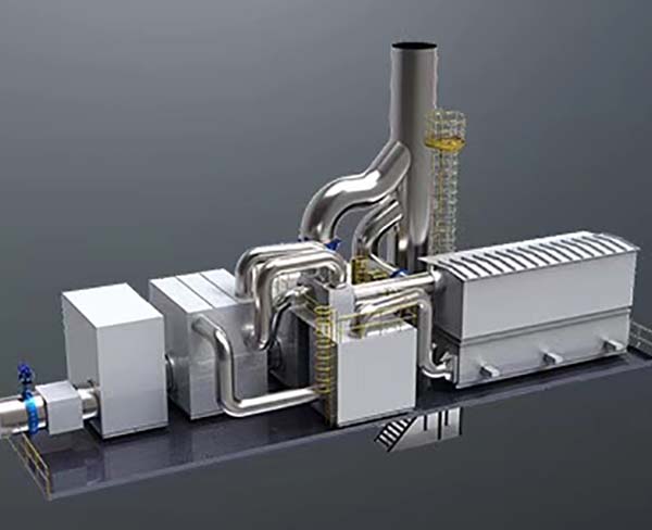沸石轉輪濃縮＋催化燃燒系統(tǒng) (4)