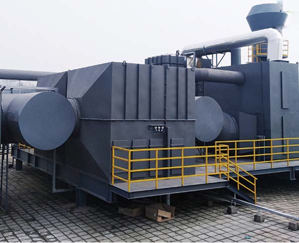 沸石轉輪濃縮＋催化燃燒系統(tǒng) (2)