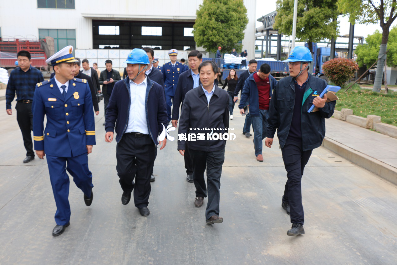 連云港市常務(wù)副市長王加培蒞臨科倫多公司檢查指導(dǎo)