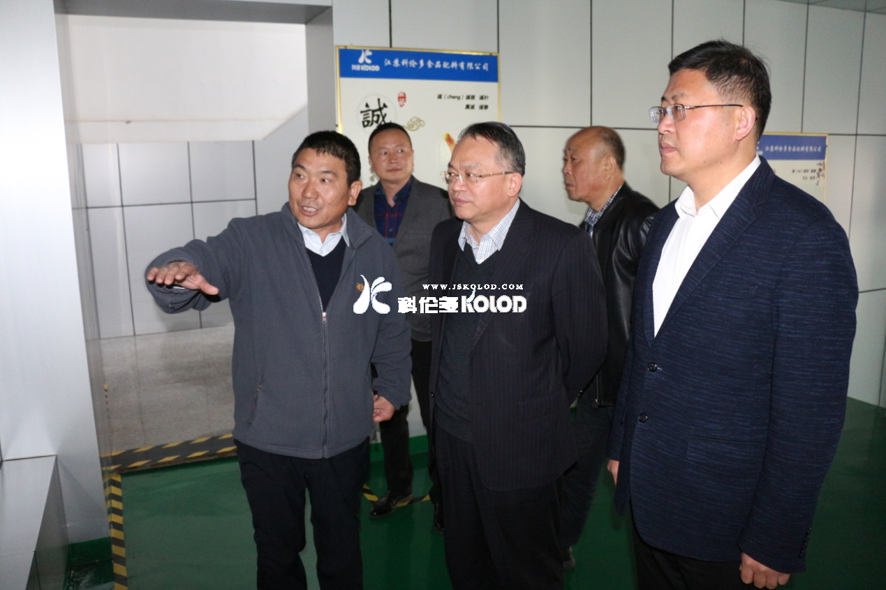 江蘇銀行監(jiān)事長朱其龍蒞臨科倫多集團(tuán)參觀調(diào)研