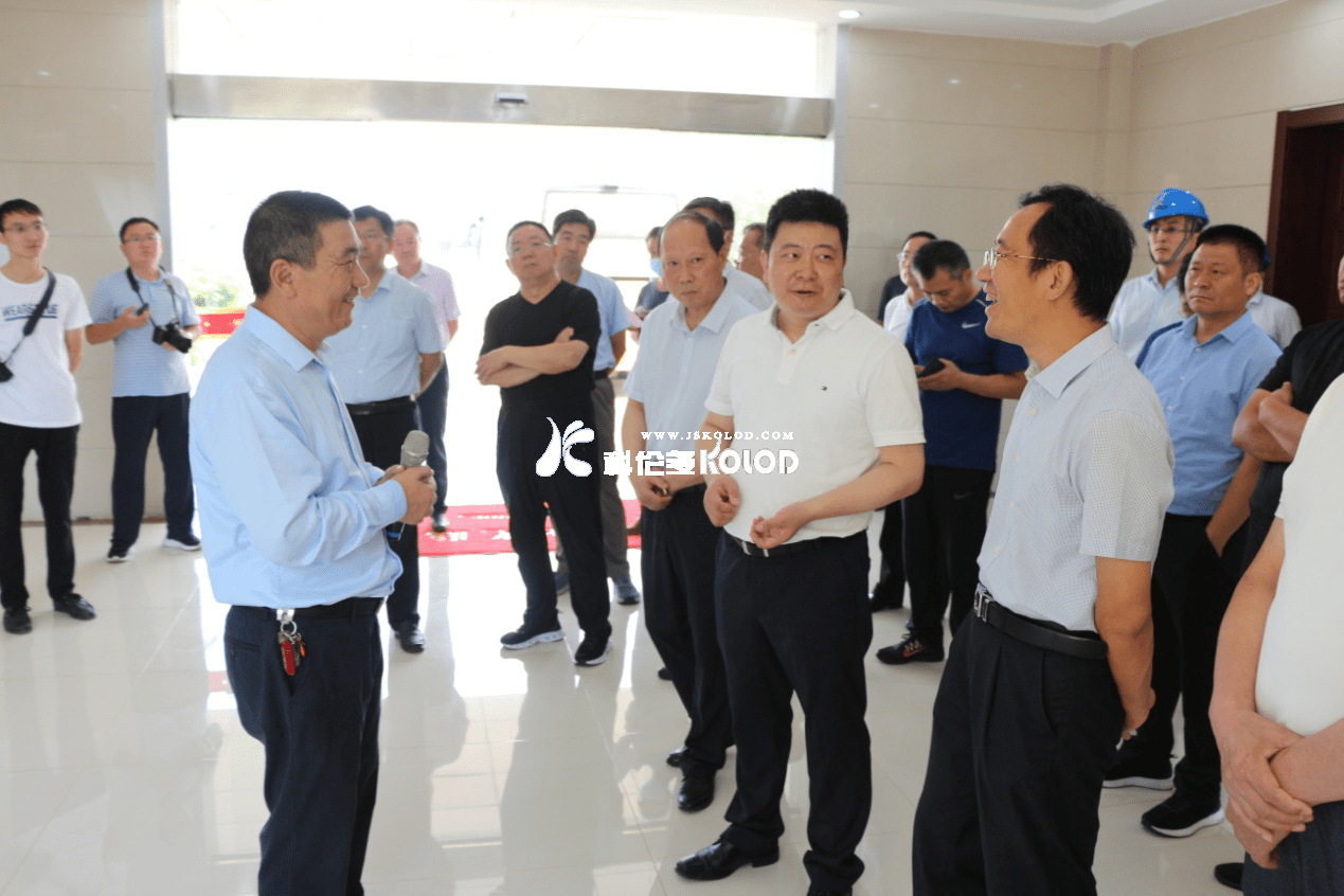 泰安市岱岳區(qū)人大到科倫多公司參觀考察人大代表工作站